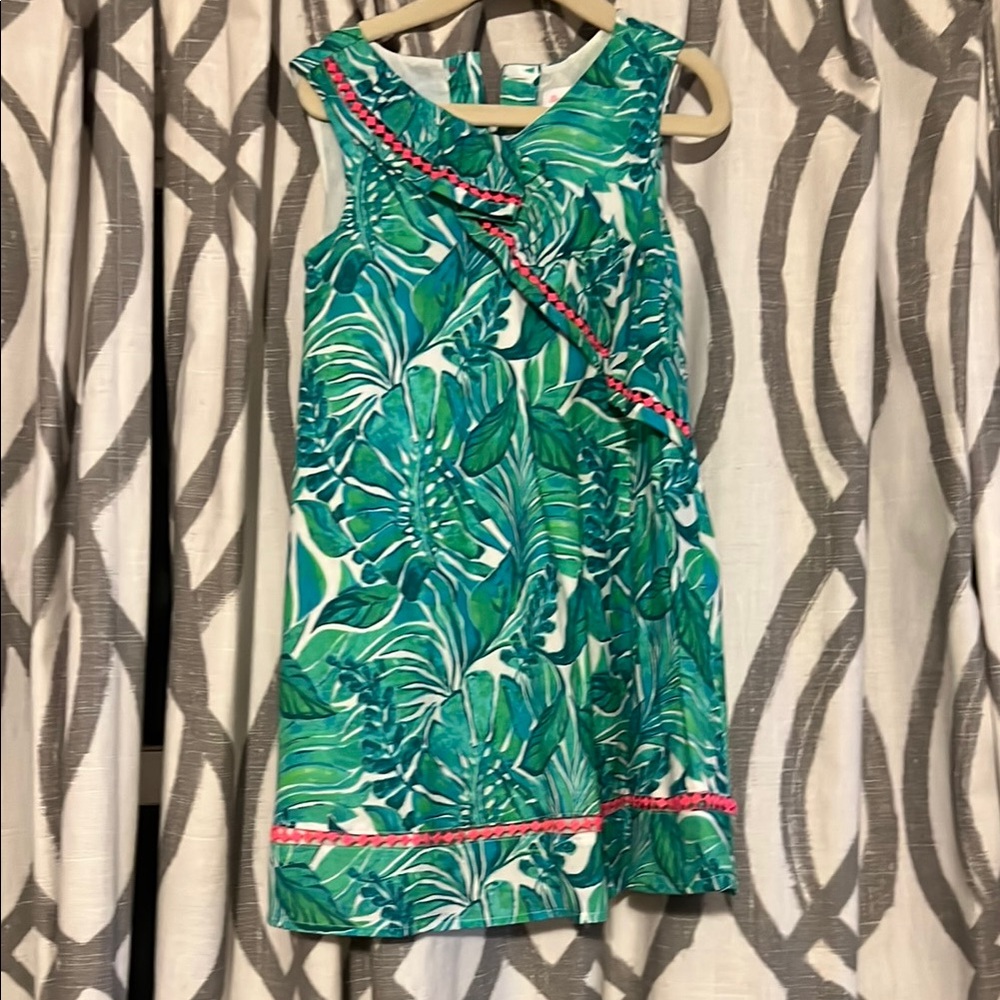 Like new Tommy Bahama Green Tropical Dress